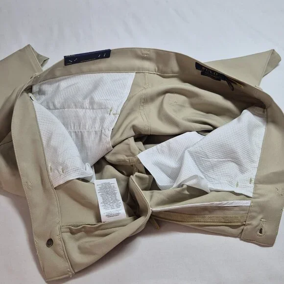 Polo Ralph Lauren Men's Pants Performance Straight Leg Stretch Khaki 32x32 (59)